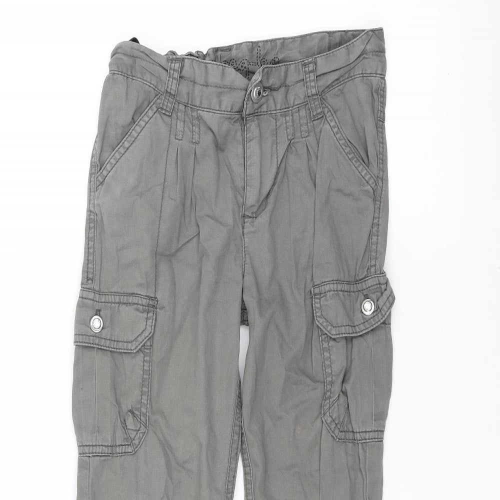 Cherokee Girls Grey   Cargo Trousers Size 7-8 Years