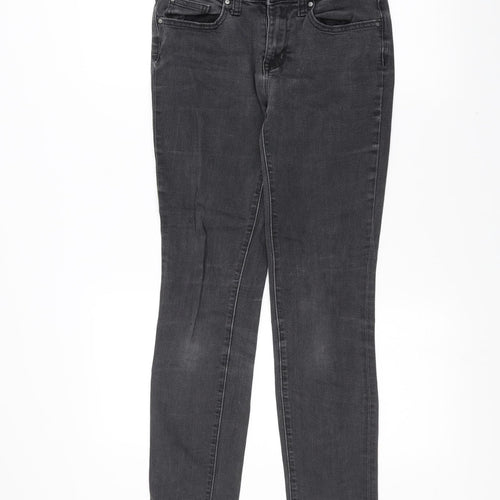 Gap Womens Black  Denim Skinny Jeans Size 6 L28 in