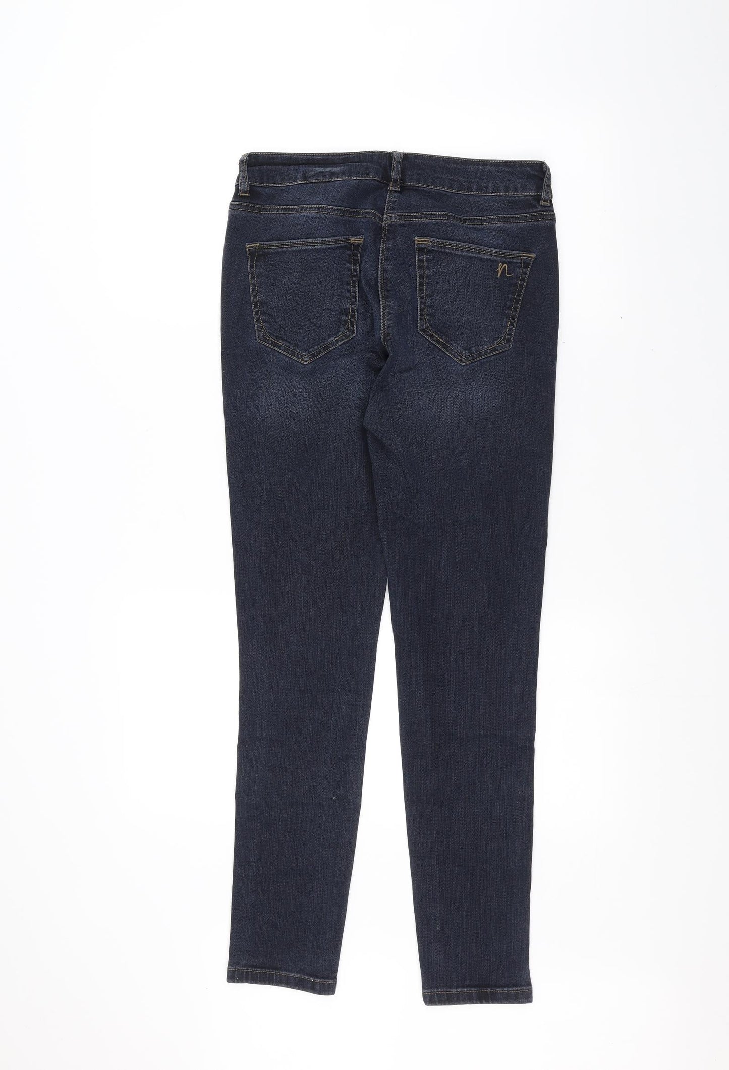 NEXT Womens Blue  Denim Skinny Jeans Size 10 L28 in