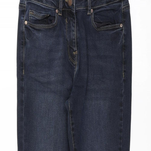 NEXT Womens Blue  Denim Skinny Jeans Size 10 L28 in