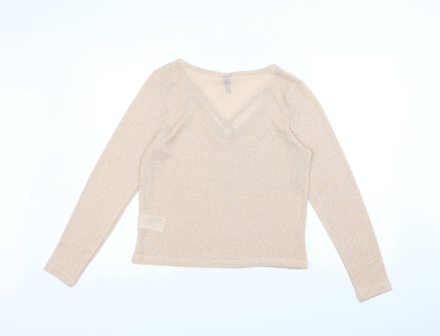 H&M Womens Beige   Pullover Jumper Size L