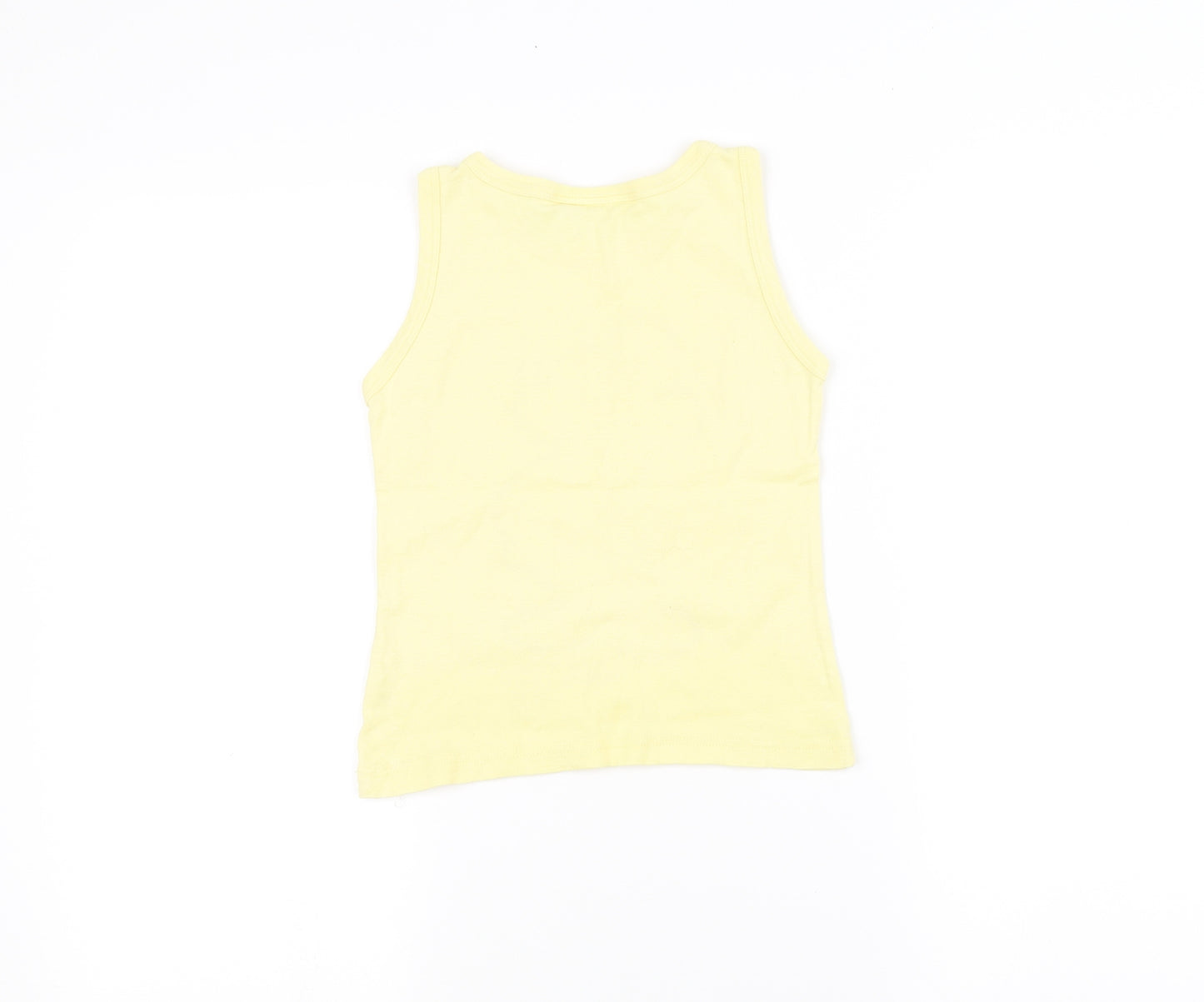 Disney Girls Yellow   Basic Tank Size 10 Years