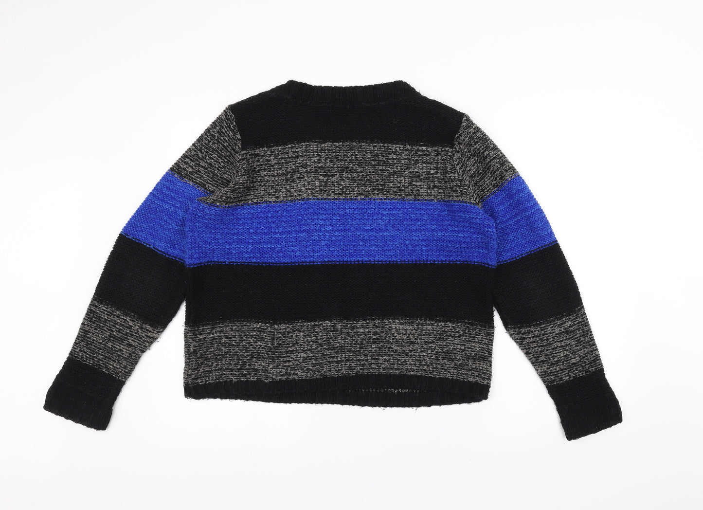 F&F Womens Blue  Knit Pullover Jumper Size 14