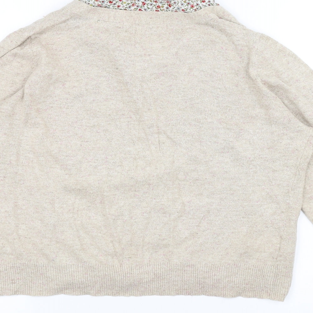 NEXT Womens Brown   Basic T-Shirt Size 14