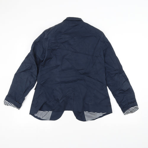 Quba & Co Womens Blue   Jacket  Size 10