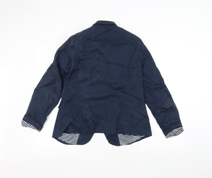 Quba & Co Womens Blue   Jacket  Size 10
