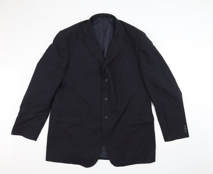 Marks and Spencer Mens Blue Jacket Suit Jacket Size 46