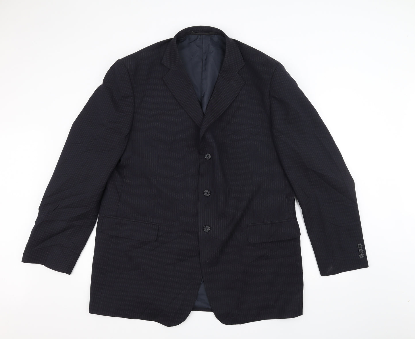 Marks and Spencer Mens Blue   Jacket Suit Jacket Size 46