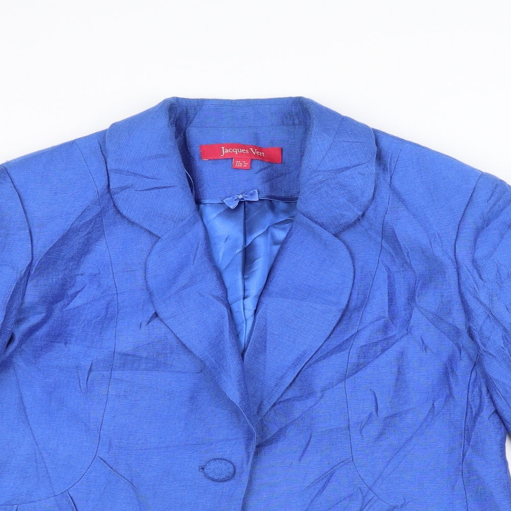 Jacques Vert Womens Blue   Jacket  Size 14