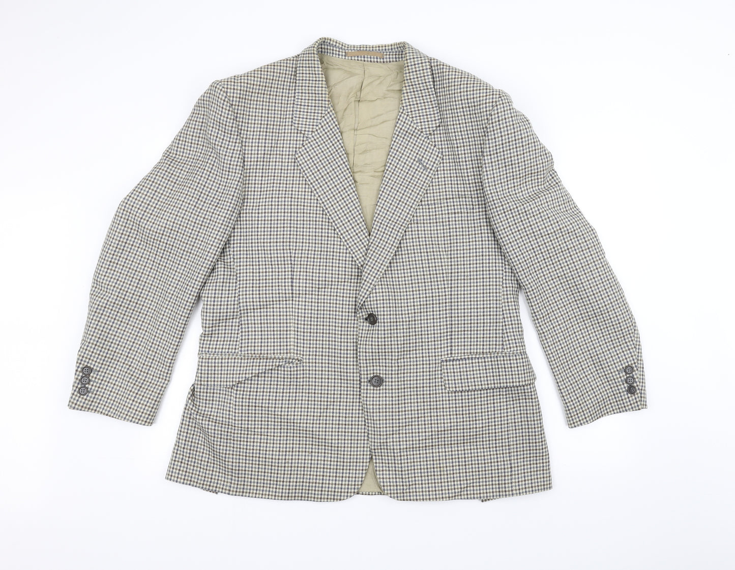 Harberry of England Mens White   Jacket Suit Jacket Size 42