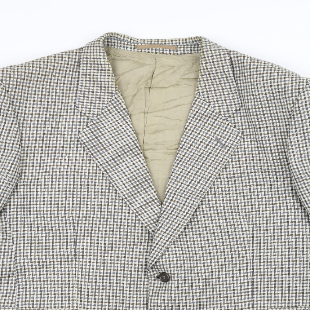 Harberry of England Mens White   Jacket Suit Jacket Size 42