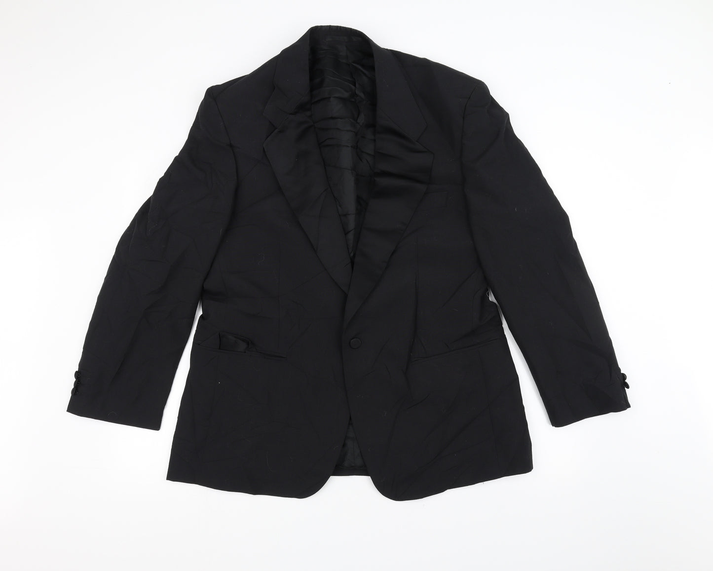Burton Mens Black   Jacket Suit Jacket Size 42