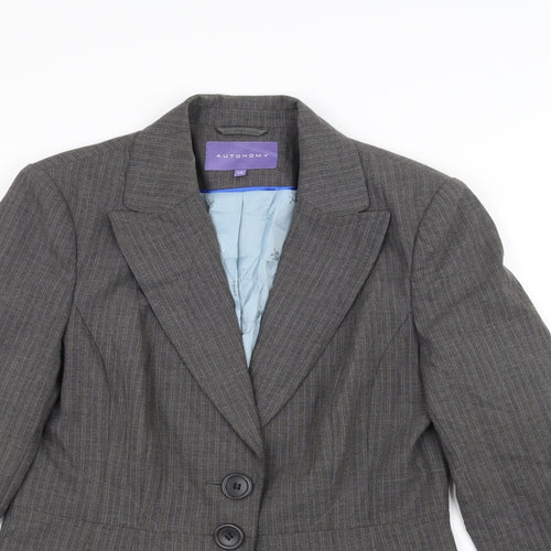 Autonomy Womens Grey   Jacket  Size 12