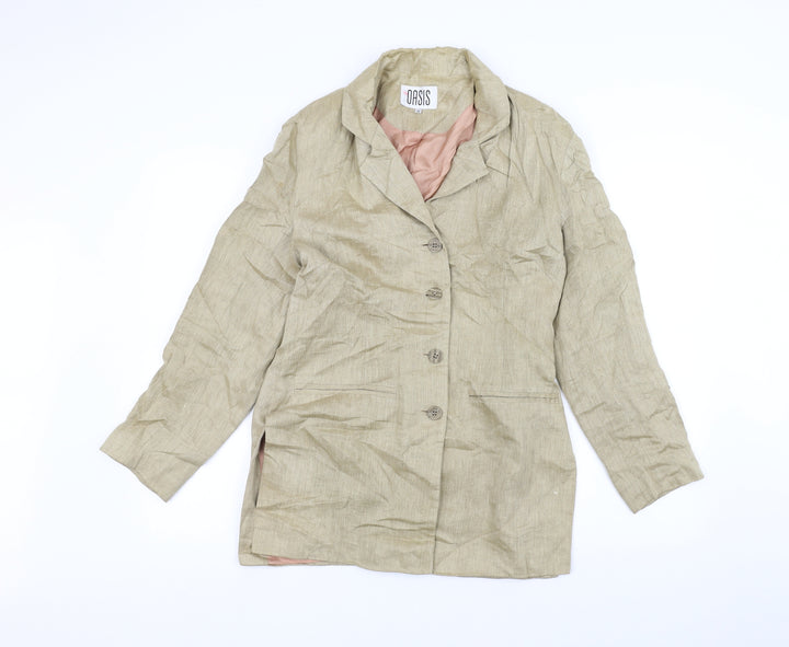 Oasis Womens Brown   Jacket  Size 10