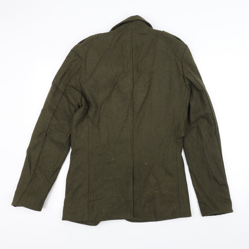DAS Womens Green   Pea Coat Coat Size M