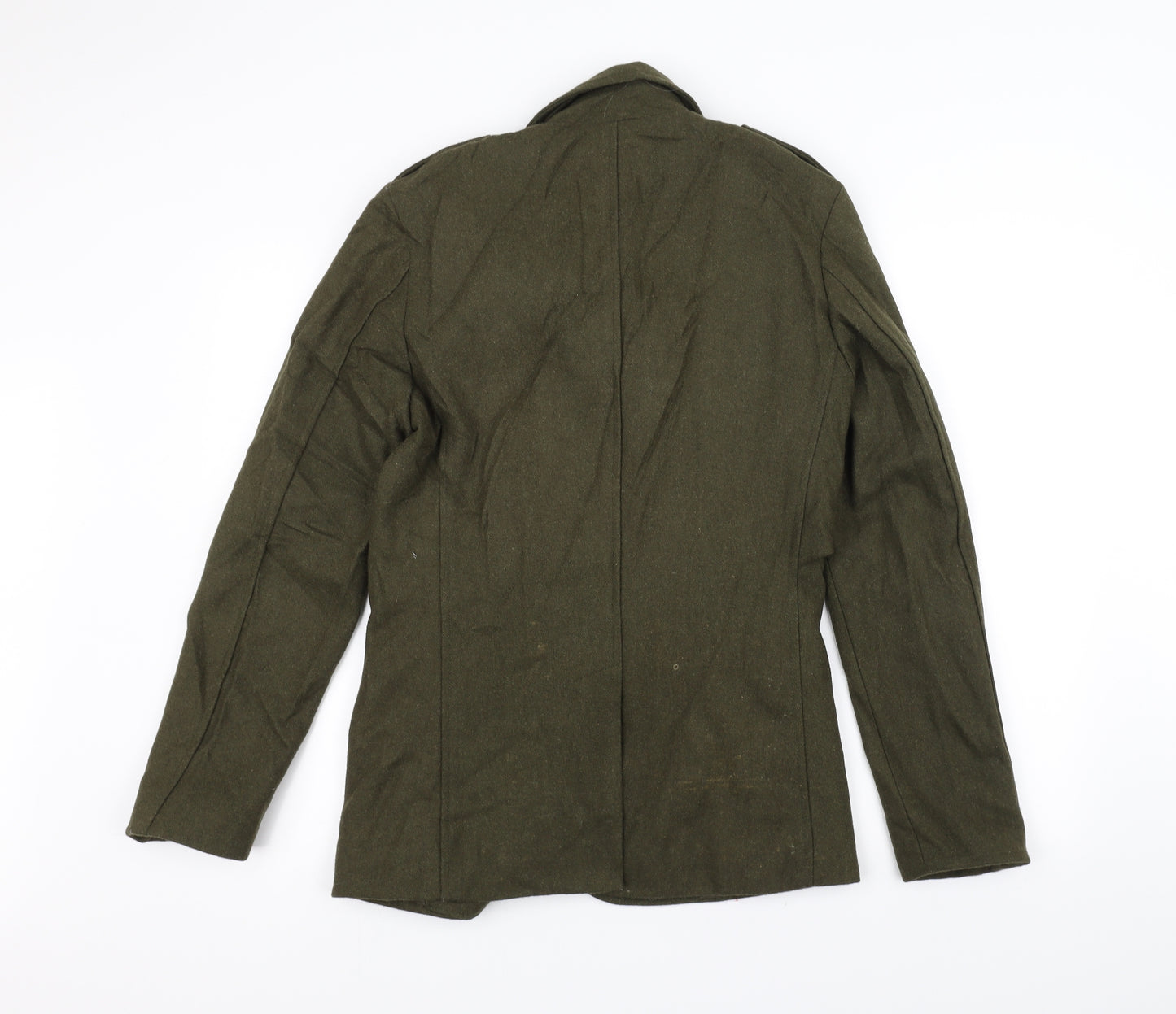 DAS Womens Green   Pea Coat Coat Size M