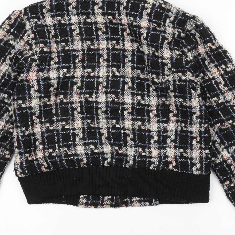 Red Herring Womens Black   Jacket  Size 8