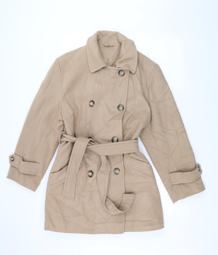 Klass Womens Brown Jacket Size 14