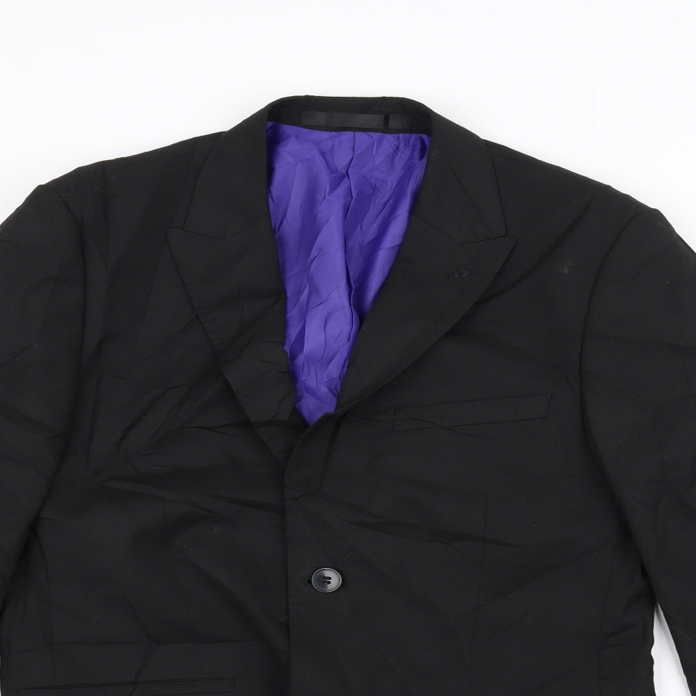 Marks and Spencer Womens Black   Jacket Suit Jacket Size 38