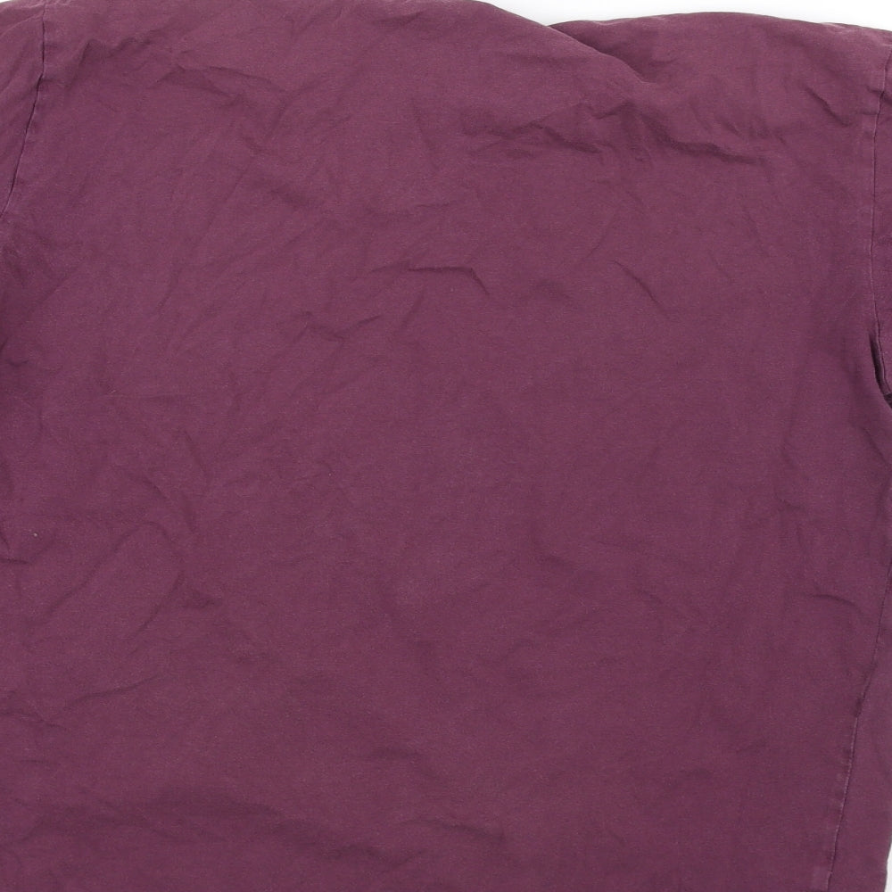 Preworn Womens Red   Basic T-Shirt Size L