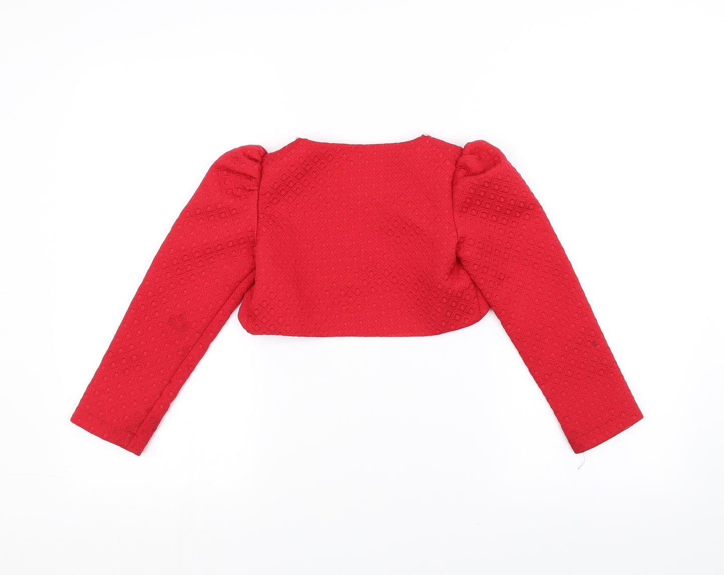 seker kiz Girls Red   Jacket  Size 7-8 Years