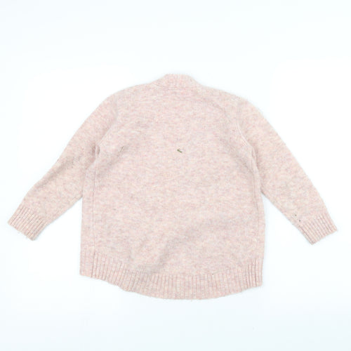 I love girls wear Girls Pink  Knit Jacket Coatigan Size 7-8 Years