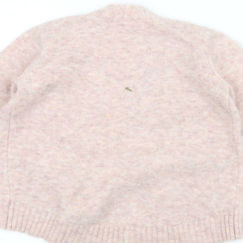 I love girls wear Girls Pink  Knit Jacket Coatigan Size 7-8 Years