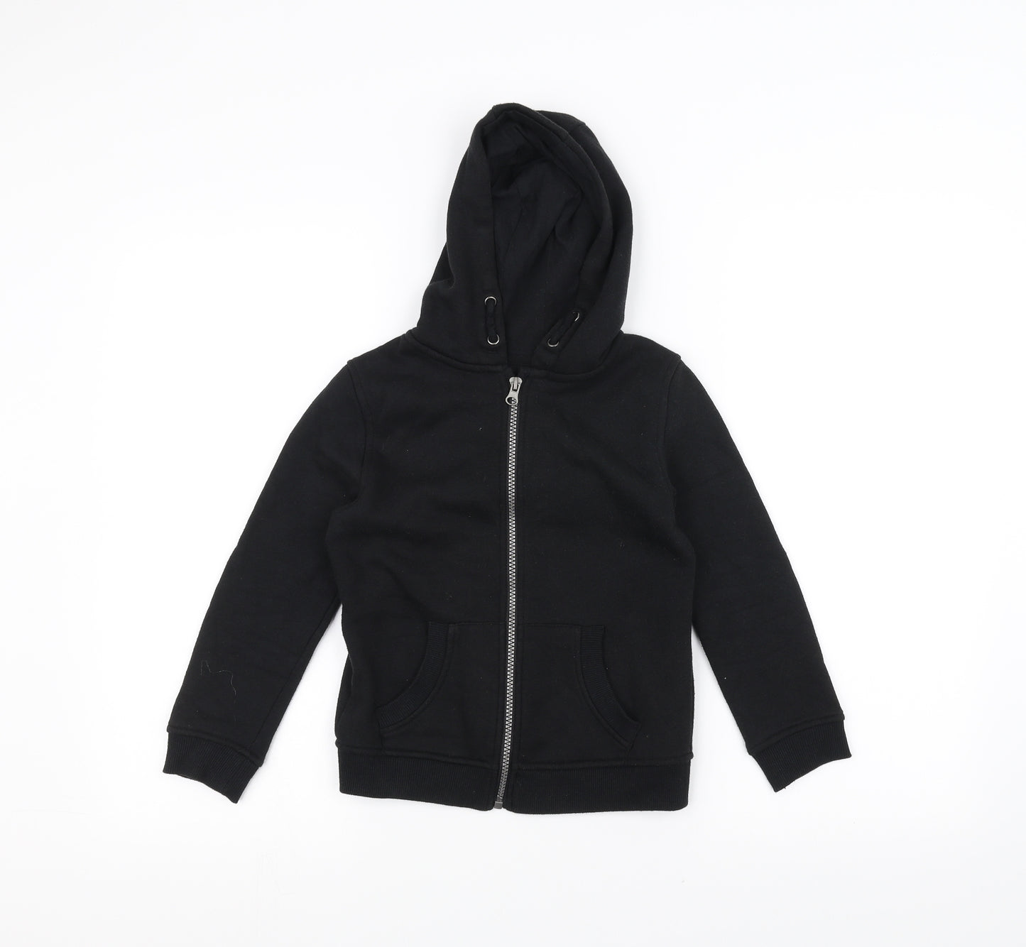 Primark Boys Black   Pullover Hoodie Size 6-7 Years