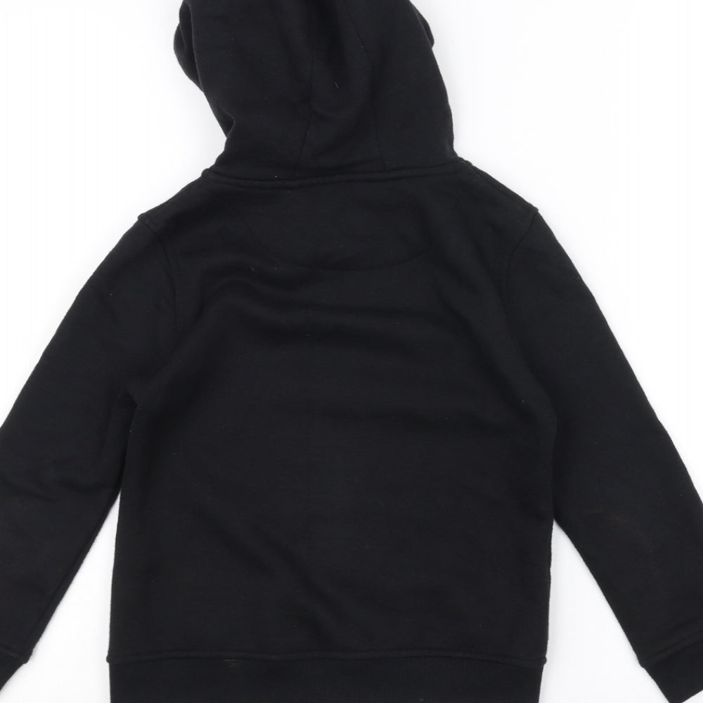 Primark Boys Black   Pullover Hoodie Size 6-7 Years