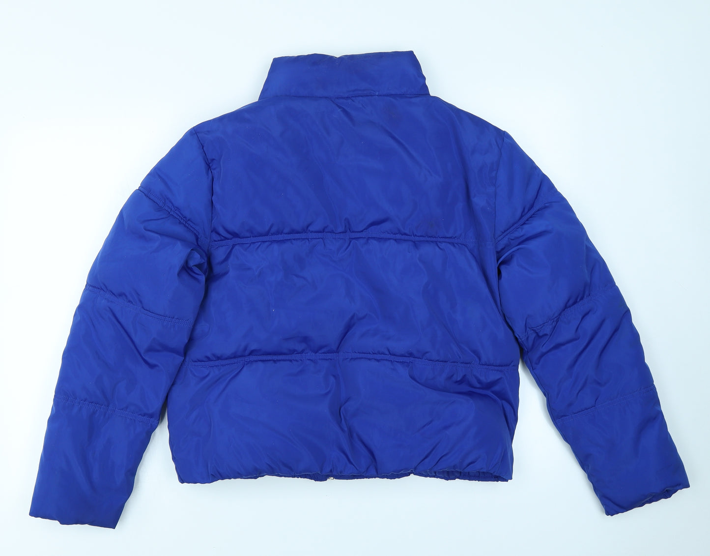 915 Generation Girls Blue   Puffer Jacket Coat Size 14-15 Years