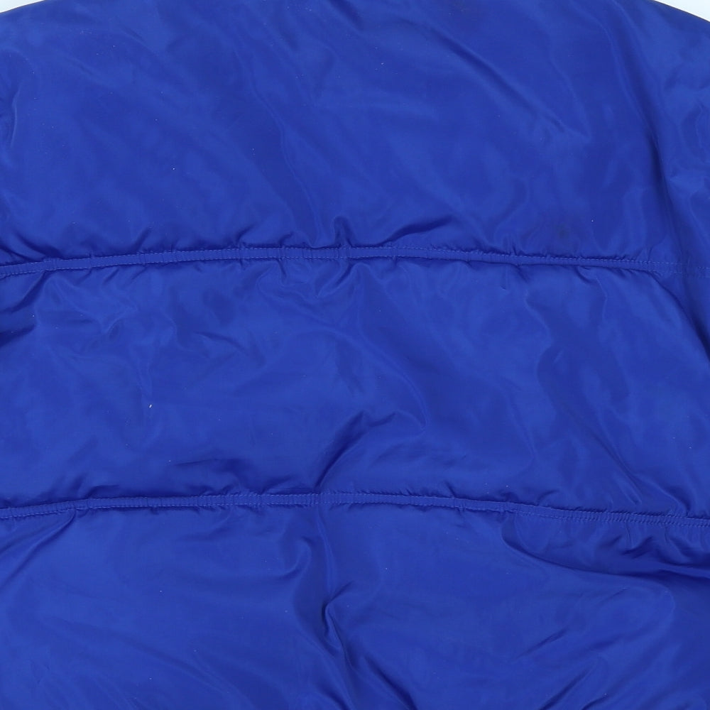 915 Generation Girls Blue   Puffer Jacket Coat Size 14-15 Years