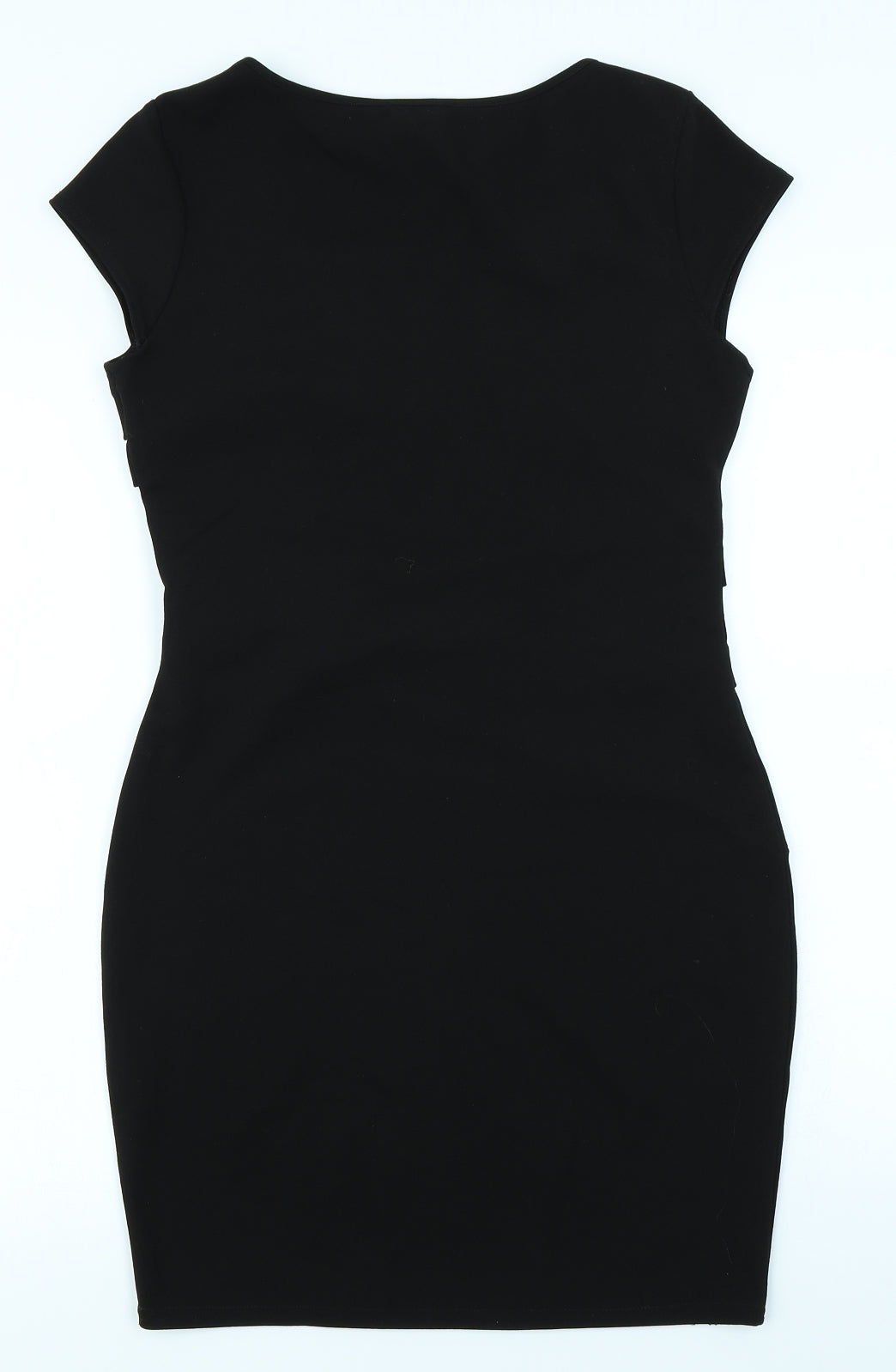 Boohoo Womens Black   Pencil Dress  Size 12
