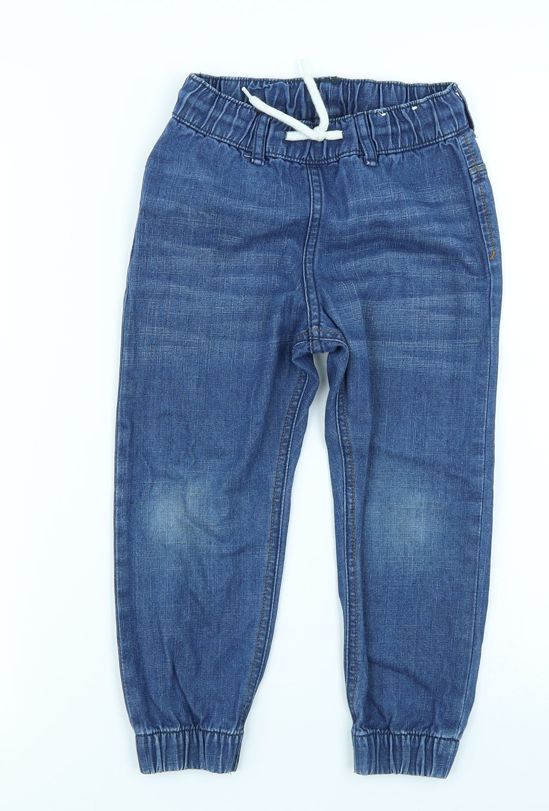H&M Boys Blue  Denim Tapered Jeans Size 5 Years