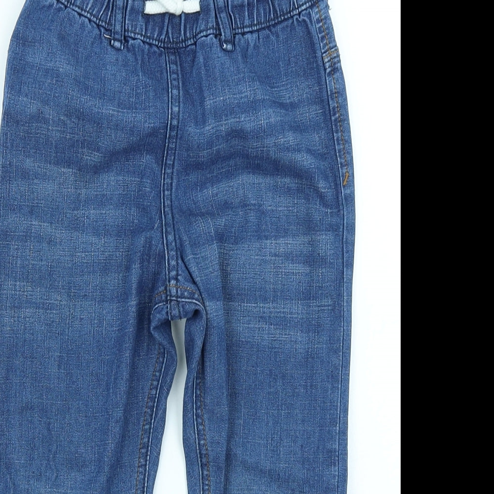 H&M Boys Blue  Denim Tapered Jeans Size 5 Years