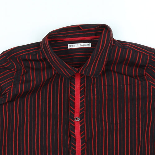 Autograph Boys Red   Basic Button-Up Size 6-7 Years