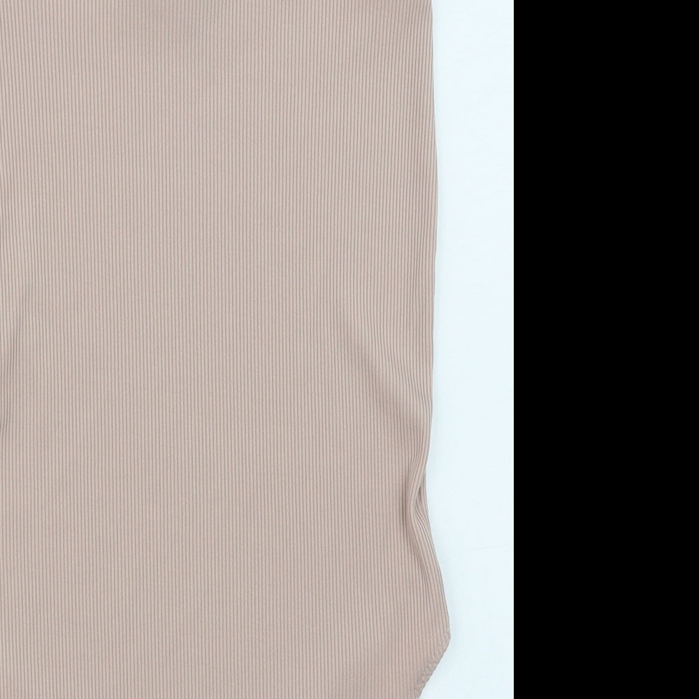 New Look Womens Pink   Bodysuit One-Piece Size 14