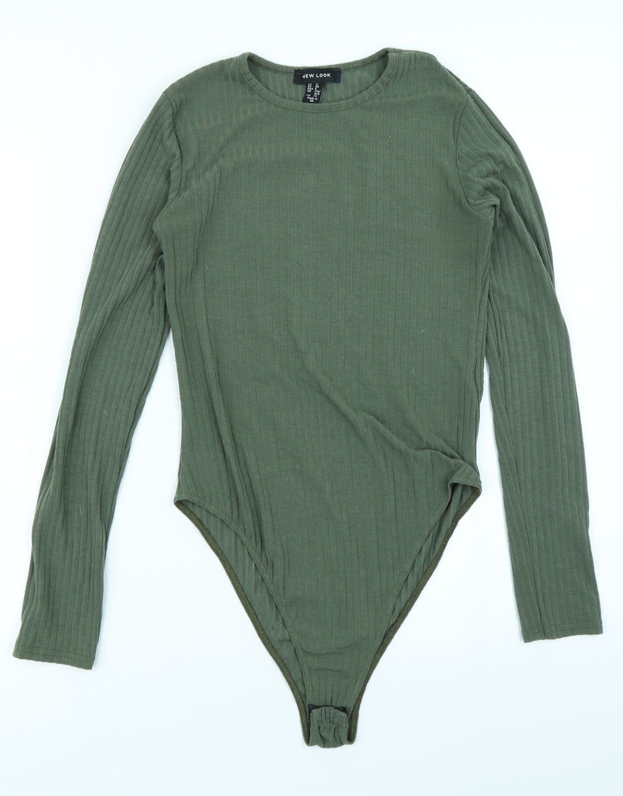 New Look Womens Green   Bodysuit One-Piece Size 12