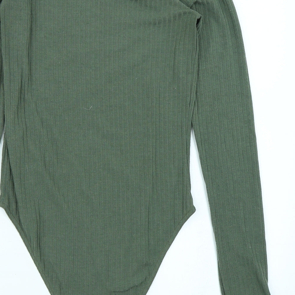 New Look Womens Green   Bodysuit One-Piece Size 12