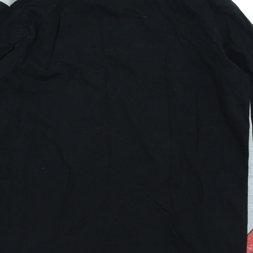 George Boys Grey Colourblock  Basic T-Shirt Size 13-14 Years  - Sega Sonic the Hedgehog