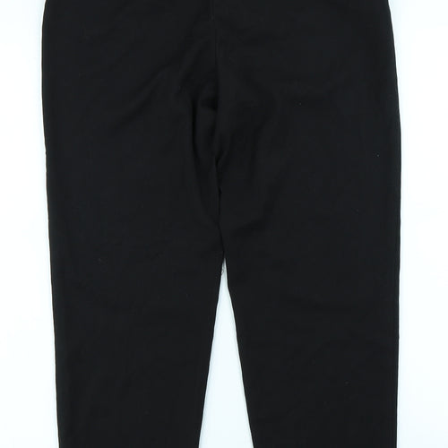 NEXT Womens Black   Trousers  Size 8 L25 in