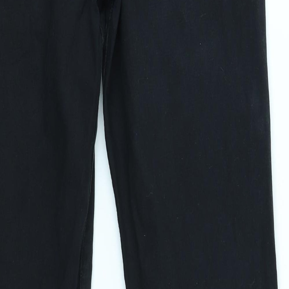 LOGG Mens Black   Cargo Trousers Size 32 in L29 in
