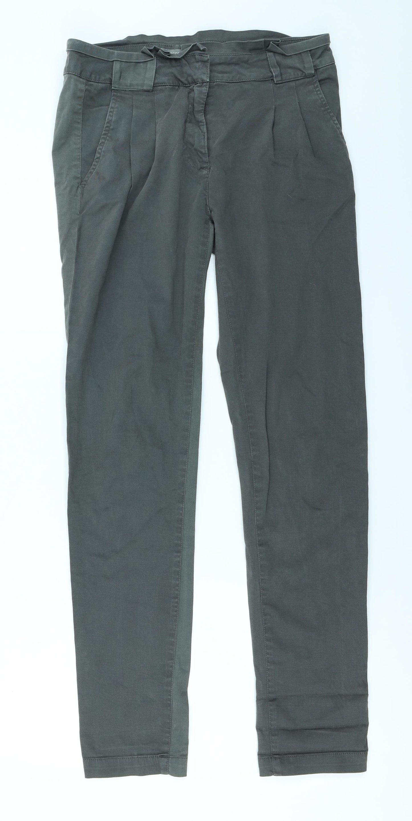 Bershka Womens Grey   Trousers  Size 6 L29 in