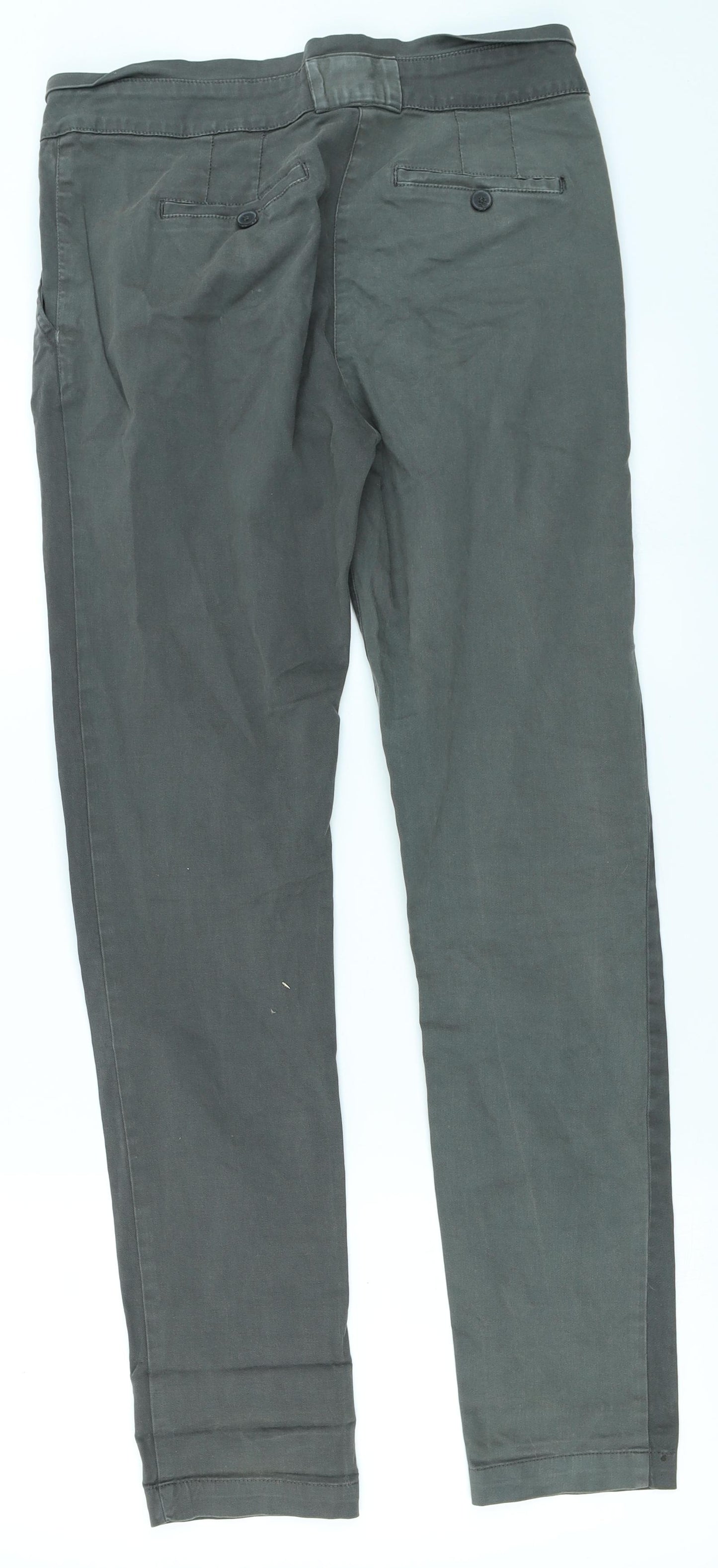 Bershka Womens Grey   Trousers  Size 6 L29 in