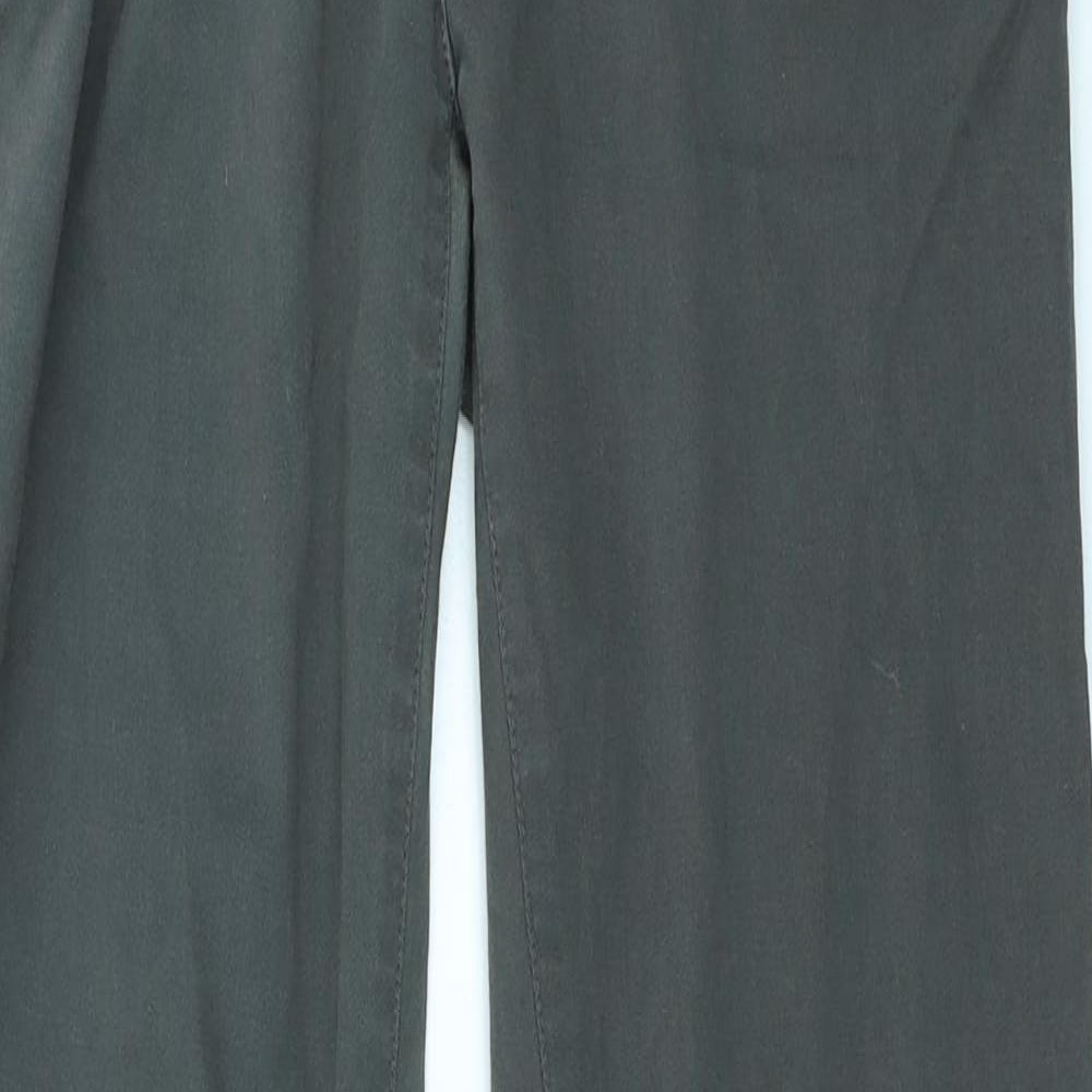 Bershka Womens Grey   Trousers  Size 6 L29 in