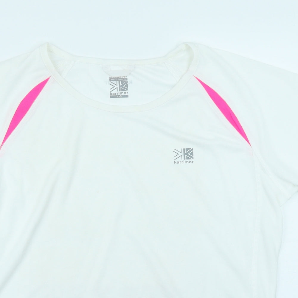 Karrimor Womens White   Basic T-Shirt Size 16