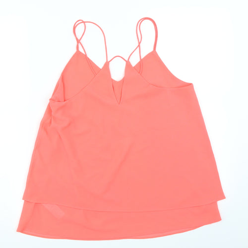 New Look Womens Pink   Camisole Blouse Size 12
