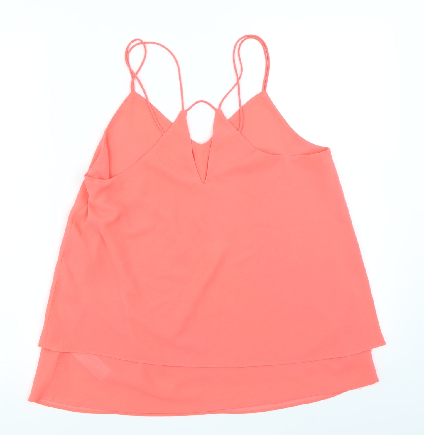 New Look Womens Pink   Camisole Blouse Size 12