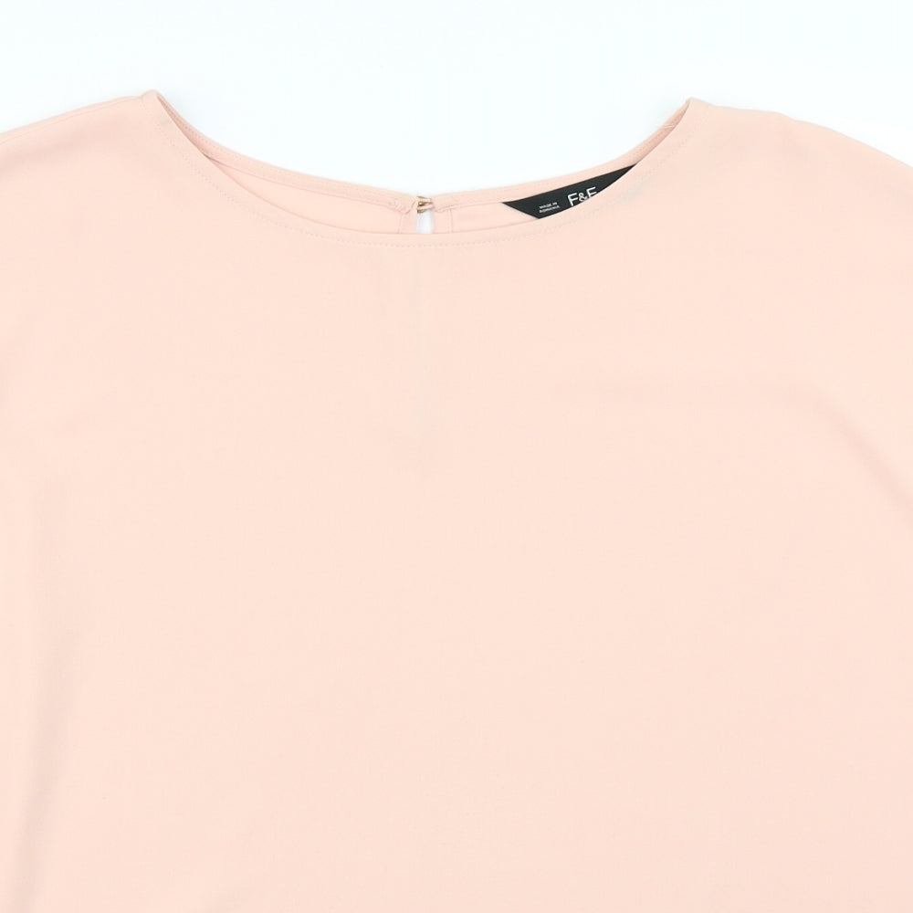 F&F Womens Pink   Basic Blouse Size 20
