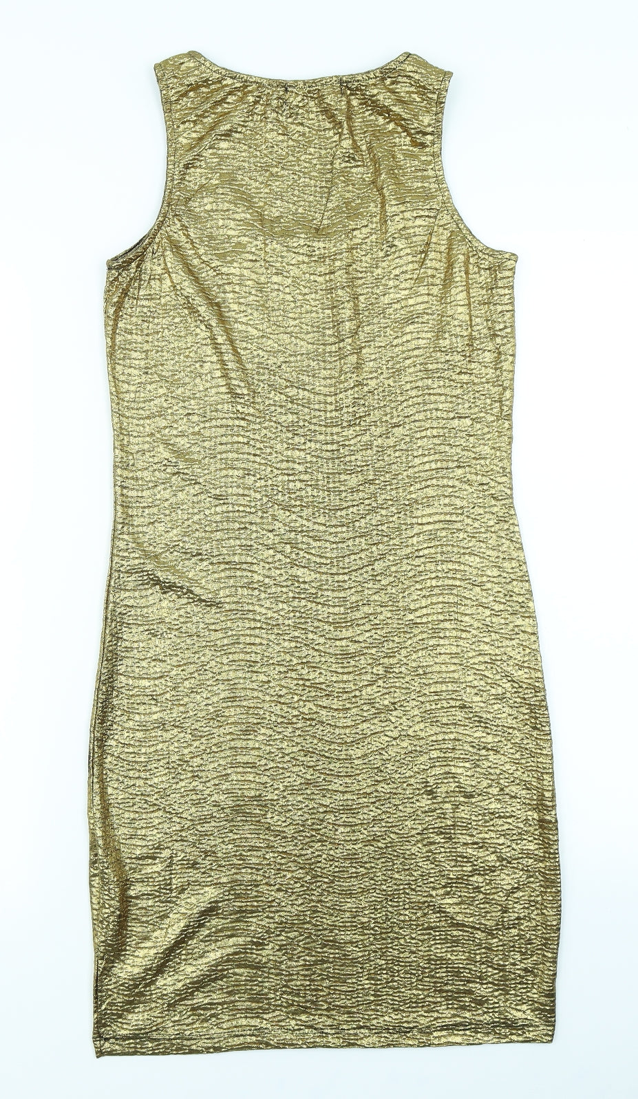 S&W Womens Gold   Bodycon  Size S