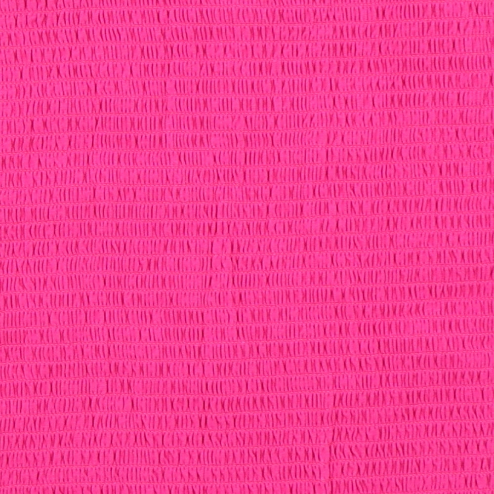 H&M Womens Pink   Cropped T-Shirt Size L  - bandeau
